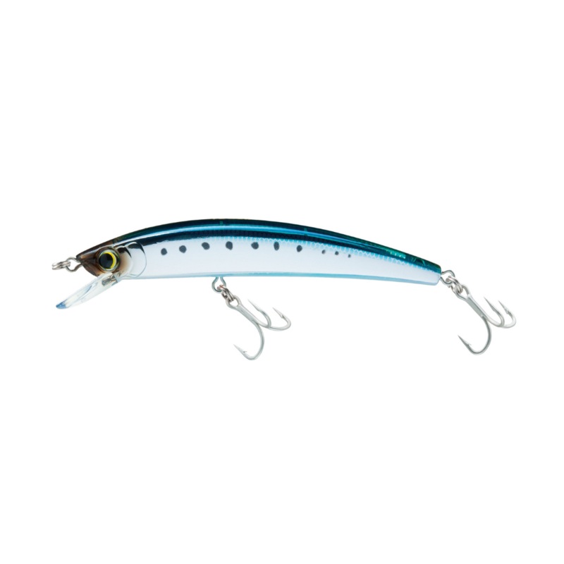 Yo Zuri Crystal Minnow|Blue Back Sardine|Clown|Bronze|Orange Back, Gold|Bleeding Ghost Shad|Silver Black|Florescent Pink|Chartreuse|3-1/2 in.|4-3/8 in.|5-1/4 in.|6-1/2 in.