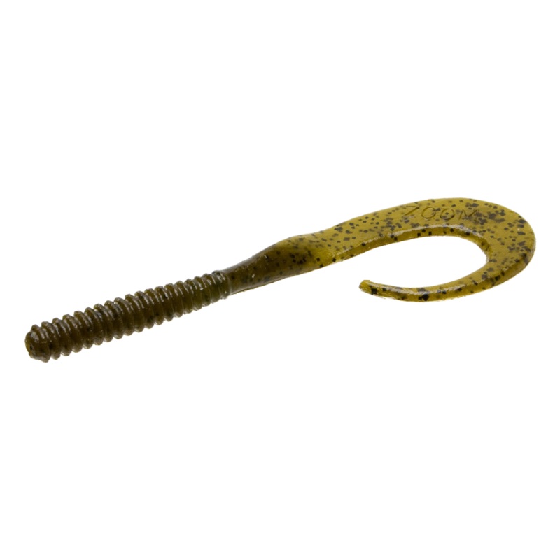Zoom Big Dead Ringer|Red Bug|Green Pumpkin|Black|Watermelon Red|8 inches|10 Pack