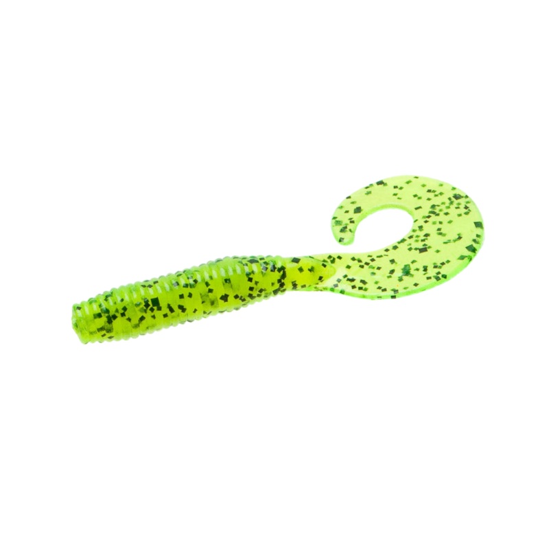 Zoom Fat Albert|Salt and Pepper|Chartreuse Pepper|White|White Pearl|Chartreuse Pearl|3 inches|10 Pack