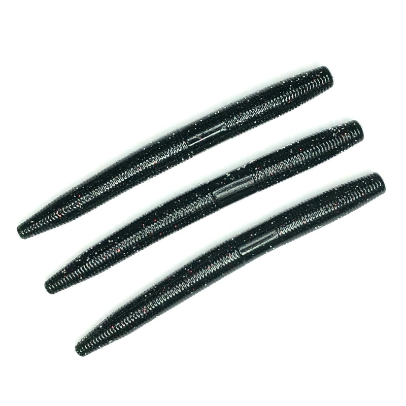 Magnum MagStick|10″|6″|Watermelon Red|Green Pumpkin/Black Blue|Black Blue Flake|Toledo Special|PNW|Smokin Shad|Dead Stick