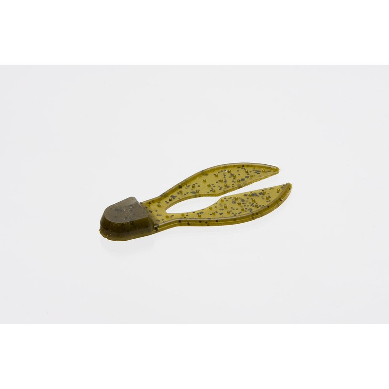 Zoom Super Chunk|Green Pumpkin|Black|3.5 inches|5 Pack
