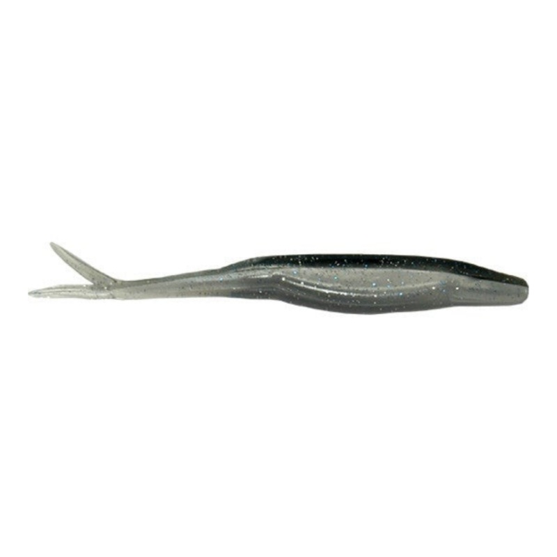 Zoom Super Fluke Jr.|Watermelon Seed|White Pearl|Smokin Shad|Baby Bass|4 inches|10 Pack