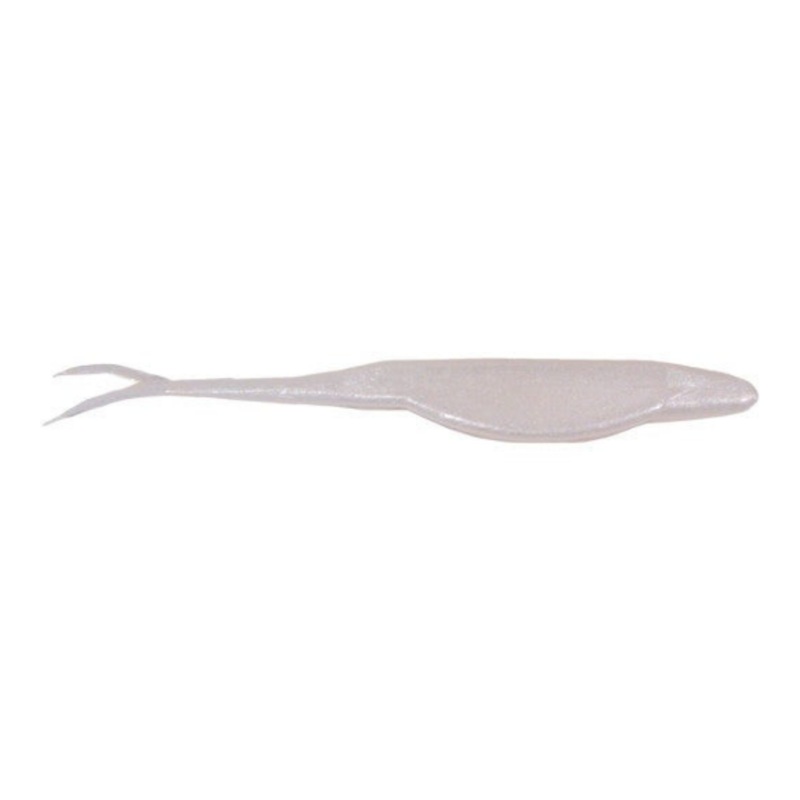 Zoom Super Fluke Mag|Watermelon Seed|White Pearl|Watermelon Red|Arkansas Shiner|White Ice|Mardi Gras|California 420|Bubblegum|7 inches|5 Pack
