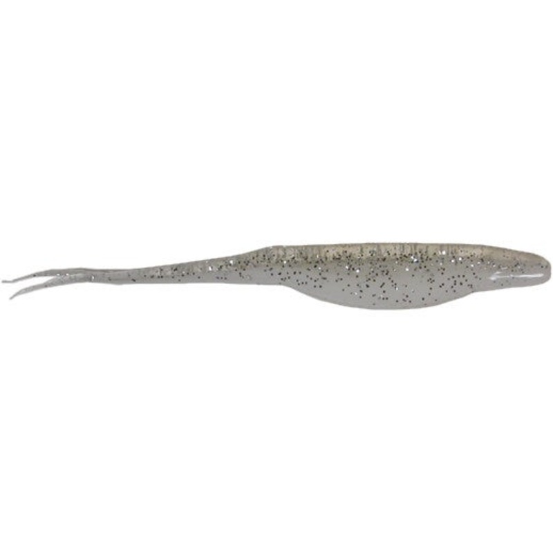 Zoom Super Fluke Mag|Watermelon Seed|White Pearl|Watermelon Red|Arkansas Shiner|White Ice|Mardi Gras|California 420|Bubblegum|7 inches|5 Pack