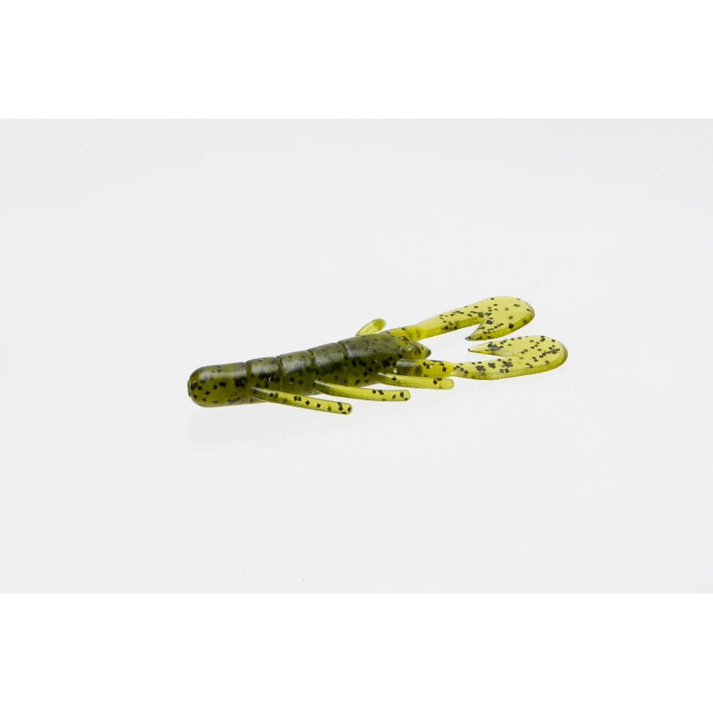 Zoom U-V Speed Craw|Black Red Glitter|Watermelon Seed|Green Pumpkin|Black Sapphire|Georgia Craw|Black/Blue Craw|3.5 inches|12 Pack