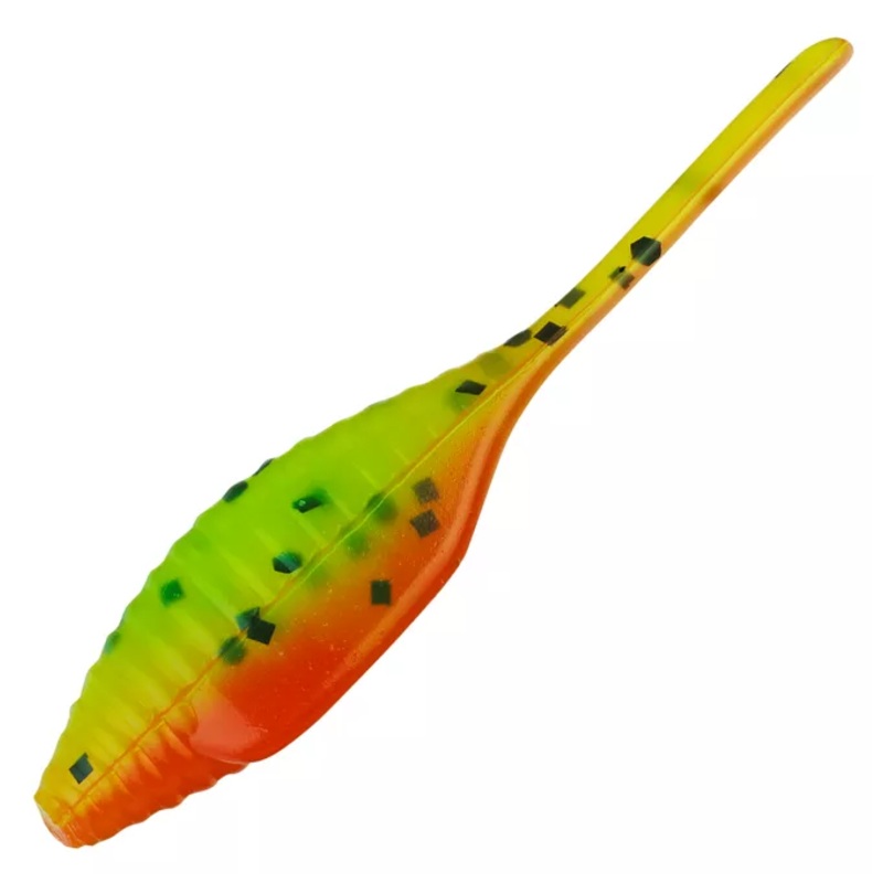 Bass Assassin Tiny Shad|Glow|Texas Avocado|Chartreuse Pepper Shad|Rainbow Trout|Crystal Shad|Chartreuse Silver Glitter|Salt & Pepper Silver Phantom|Electric Chicken|Pumpkin Seed Shad|1.5 in.