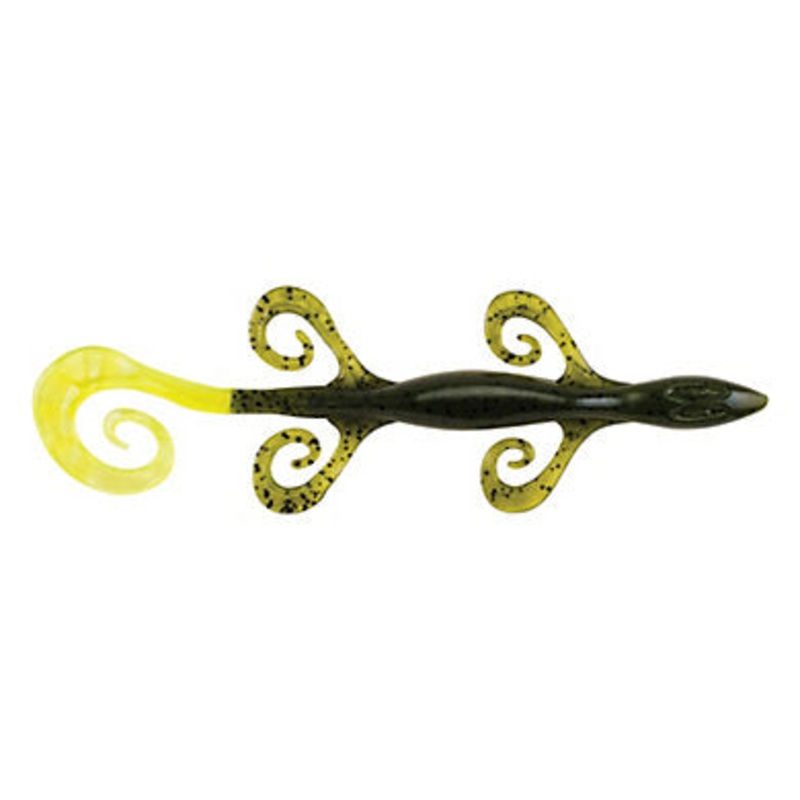 Berkley Power Lizard|6in|8in|Watermelon Red|Watermelon Chart|Black Blue|Junebug|Green Pumpkin|Pumpkin Chartreuse