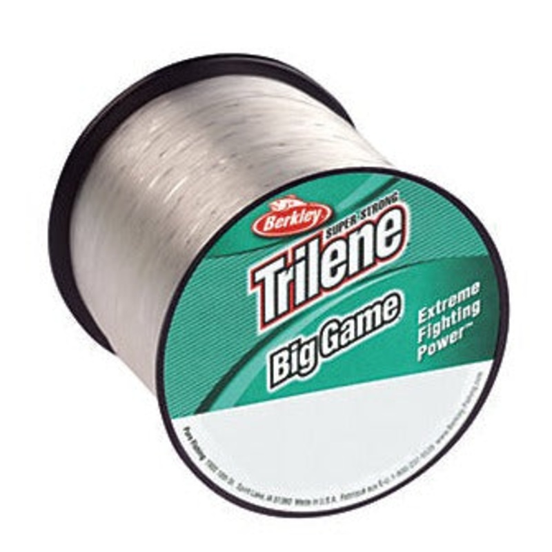 Berkley Trilene Big Game|10lb|12lb|15lb|20lb|25lb|30lb|40lb|50lb|Clear|Green|1500YD|1175YD|900YD|650YD|595YD|440YD|370YD|275YD