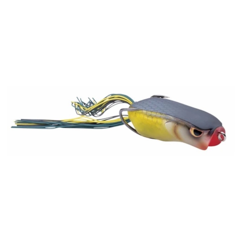 Spro Bronzeye Spit Shad 60|Gold Shiner|Clear Chartreuse