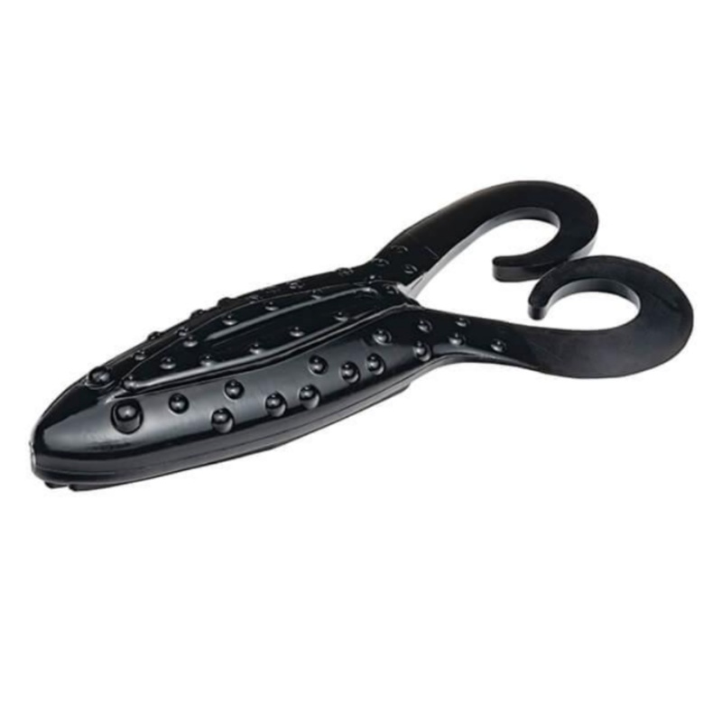 Strike King Gurgle Toad|Pearl|Black|Blue Glimmer|Green Pumpkin/Chartreuse Belly|Regular|Junior