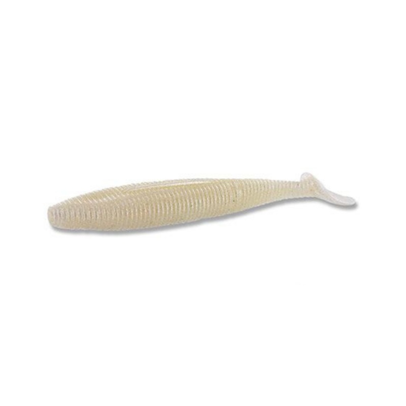 Yamamoto Heart Tail|Pearl White|Olive Shad|Perch|5 Pack|One Size