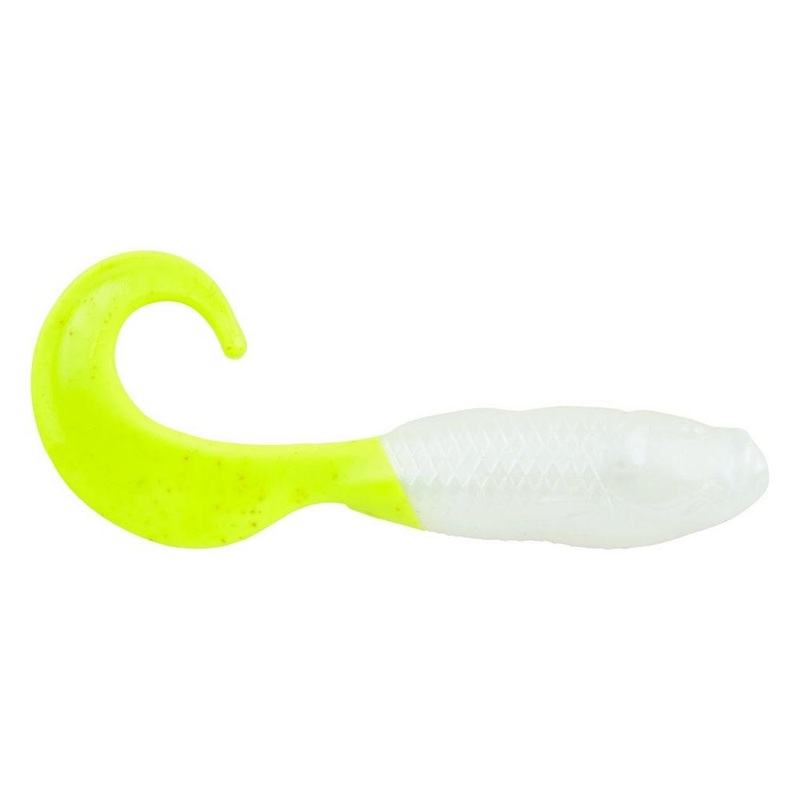 Berkley Gulp Swimming Mullet|4″|5″|6″|Pearl White/Chartreuse|Root Beer Gold/Chartreuse|Pearl|Pearl White