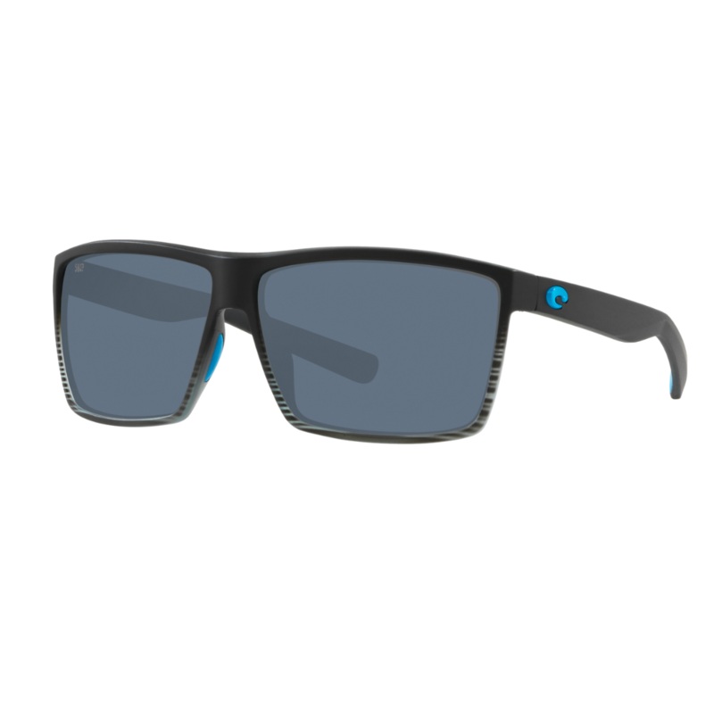 Costa Rincon Sunglasses|Matte Smoke Crystal Frame|Shiny Black|Matte Smoke Crystal|Matte Black/Tortise|Black|Gray 580P|Blue Mirror 580G|Green Mirror 580G|Blue Mirror 580P