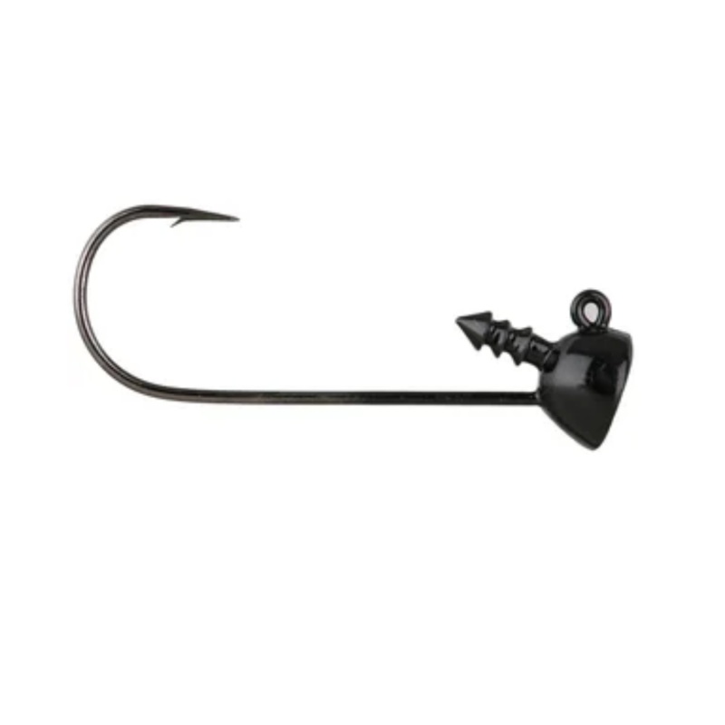 Buckeye Spot Remover Jighead|Green Pumpkin|Black|1/16 oz.|1/8 oz.|1/4 oz.