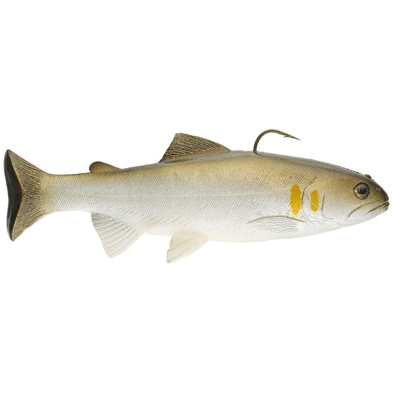 Huddleston 8 in. Swimbait|Ayu|Golden Shiner|8 in.|5|12