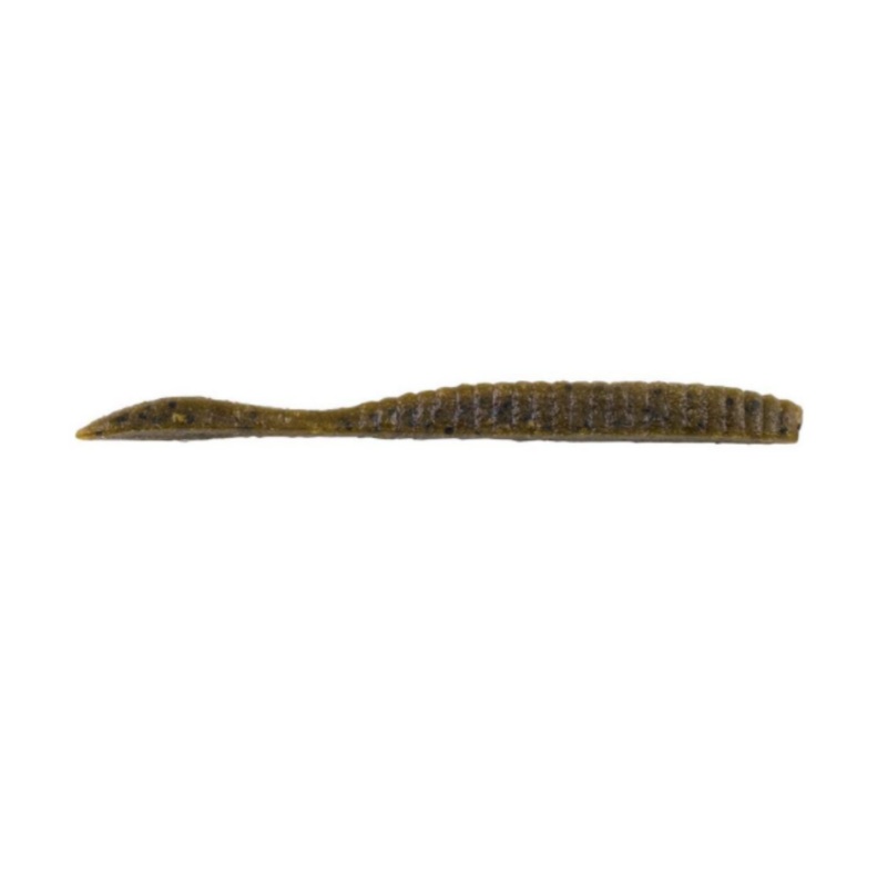 Berkley Max Scent Flat Worm|3.6 in.|4.25 in.|Green Pumpkin|Goby|White Pearl|Black Shiner|Smoke Black Purple|Natural Shad|Mango Magic|Brown Back|Green Pumpkin Party|Smelt