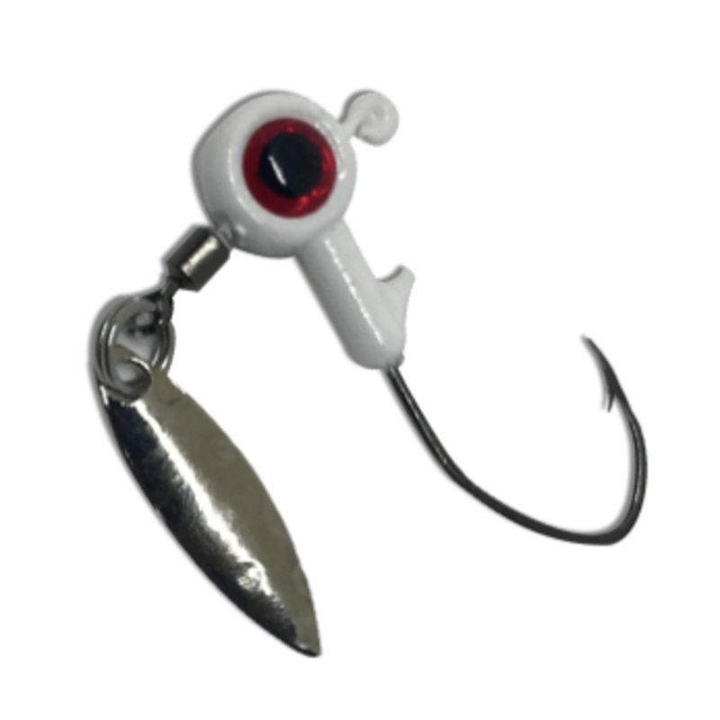 Bonehead BX Bladed Jig Head|Chartreuse|Pink|Orange|White|1/16 oz.|1/8 oz.