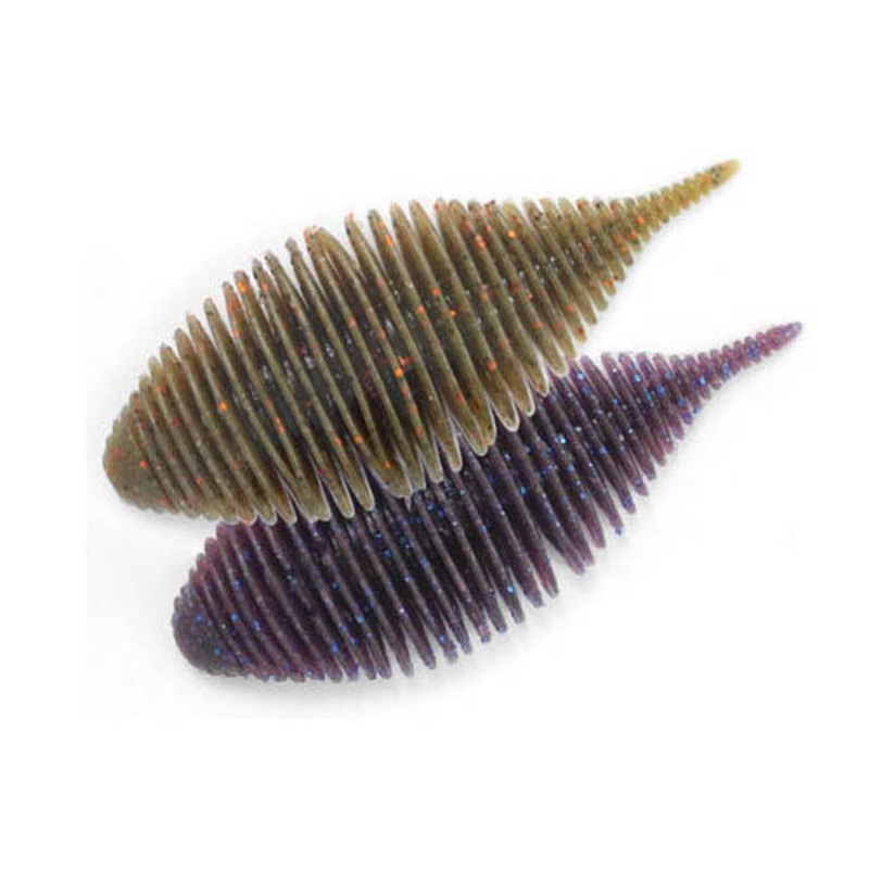 Geecrack Bellows Gill|2.8 in.|3.8 in.|5.8 in.|Green Pumpkin|Bug Bomb|Electric Shad|Light Gill Candy|Muddy Gill|Flash Gill|Plum Blue Flake|Green Pumpkin Candy Gill|Green Pumpkin Chartreuse|Watermelon Seed|Watermelon Red|Watermelon Red Flake|AJ’s Juice|Blue