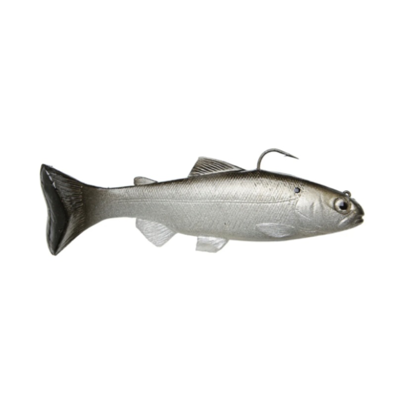 Huddleston 68 Swimbait|Rainbow Trout|Black Gizzard Shad|6.8 in.|12|5