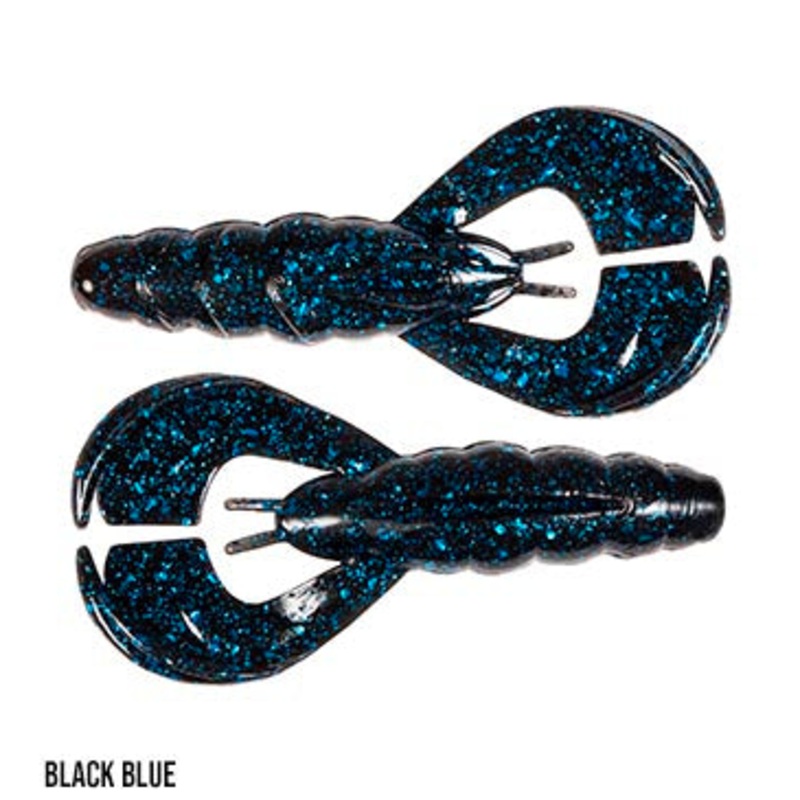 Z Man Hella CrawZ|Black Blue|California Craw|Bama Bug|Sprayed Grass|Hot Craw|Green Pumpkin|Pearl