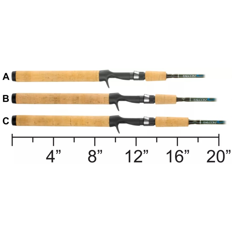 Falcon Coastal XG Casting Rods
