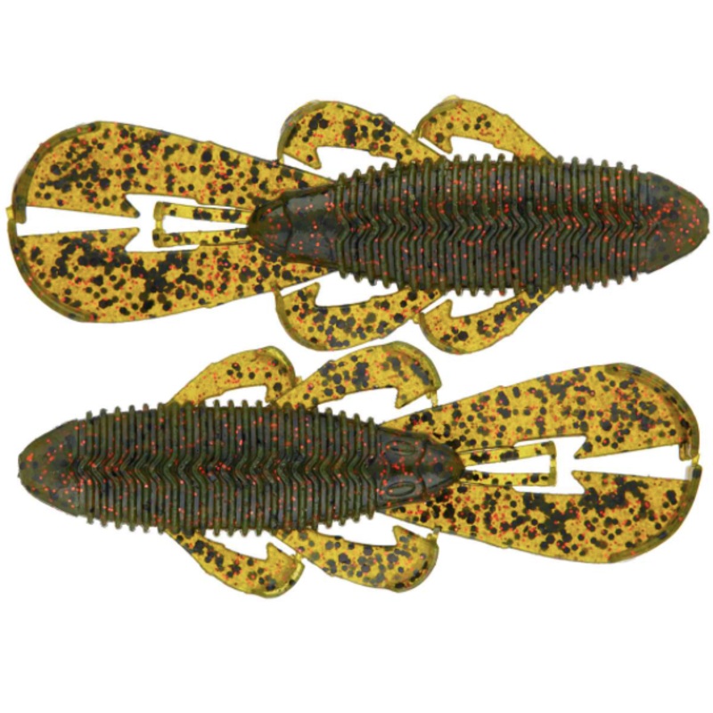 Googan Baits Bandito Bug|Black Blue Flake|Green Pumpkin|Alabama Craw|Natural|Blue Baby|Watermelon/Red|Summer Craw|Bama Bug|4 in.