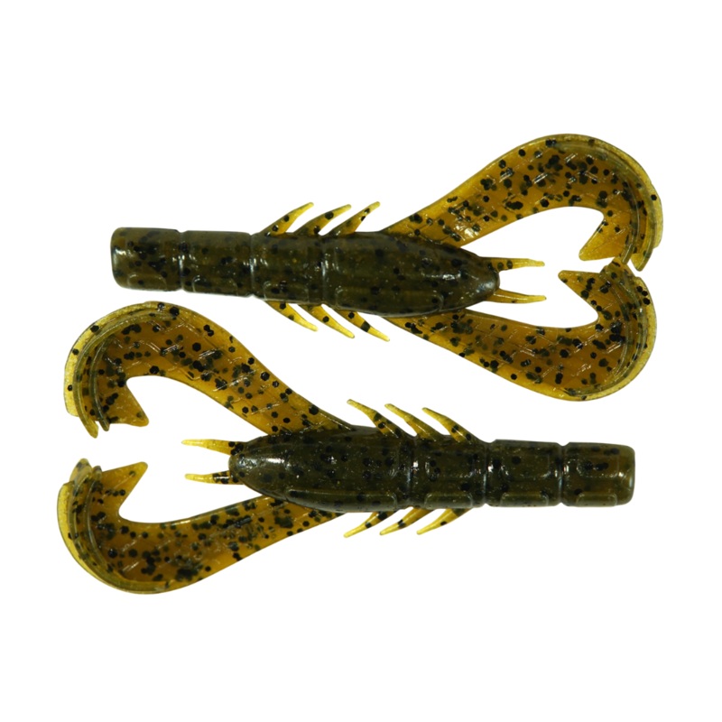 Googan Baits Krackin’ Craw|Green Pumpkin|Alabama Craw|Black Blue Flake|Blue Baby|Watermelon Red|Natural|4 in.