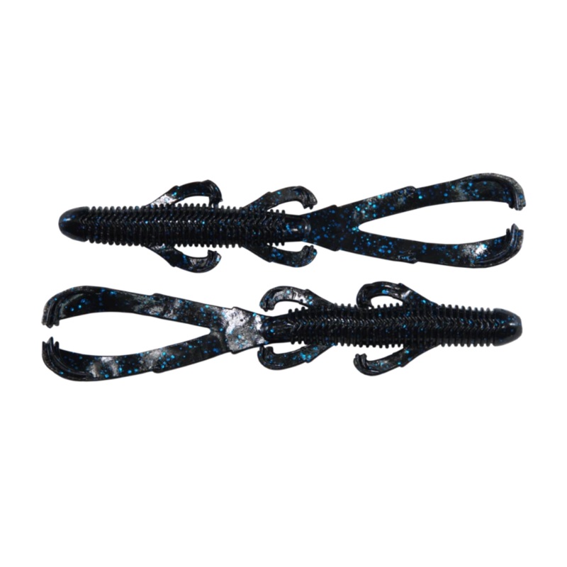 Googan Baits Trench Hawg|Black Blue Flake|Watermelon Red|Alabama Craw|Green Pumpkin|Natural|Blue Baby|6 in.