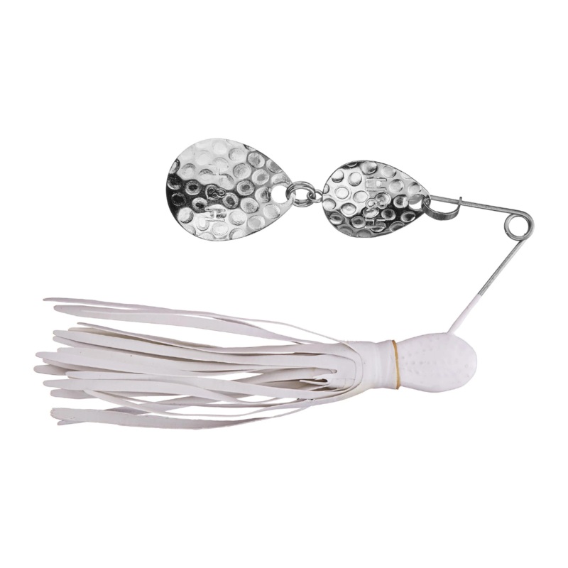 H&H Double Spinner|3/8 oz.|White|Chartreuse|Red-Red/White|Yellow-Yellow|Black/Yellow|Orange-Brown/Cht/Org