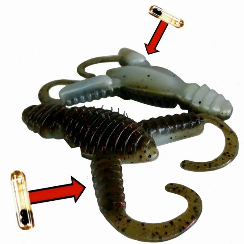 Larry The Lizard Rattlin’ Frog-N-Craw