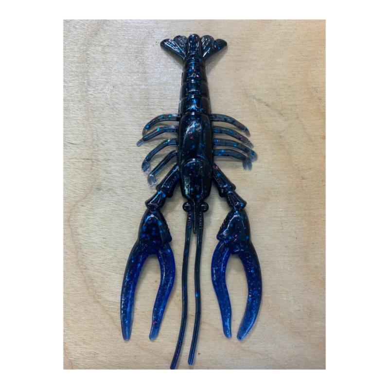 Ledgerock Lures D-Claw|5″|6″|Monster|Melon Red|Green Pumpkin|Black & Purple w/Blue Sapphire|Green Pumpkin w/ Orange