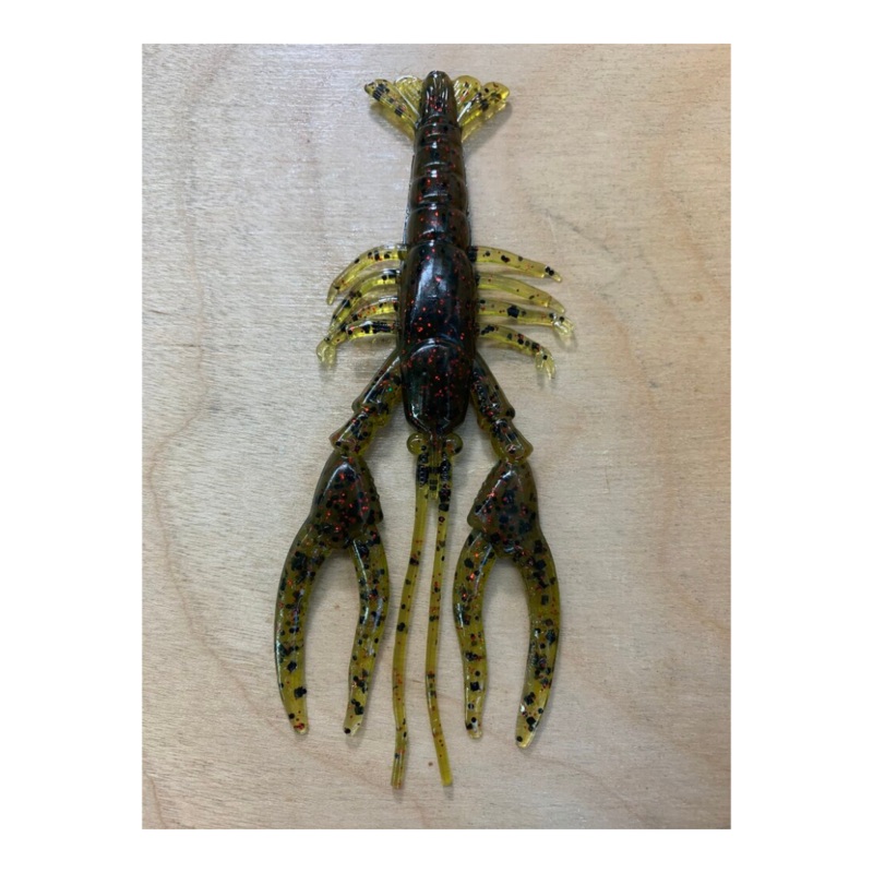 Ledgerock Lures D-Claw|5″|6″|Monster|Melon Red|Green Pumpkin|Black & Purple w/Blue Sapphire|Green Pumpkin w/ Orange