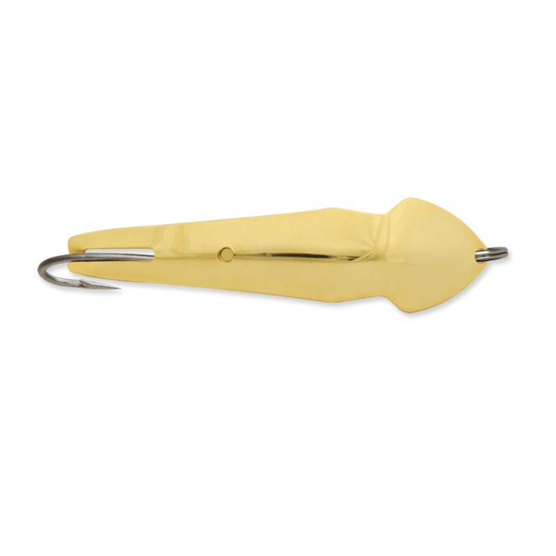 Luhr Jenson Pet Spoon|12|13|14|117|18|15|17|Chrome|White Feather and Chrome|White Feather and 24K Gold Plate|Yellow Feather and Chrome|Yellow Feather and 24K Gold Plate|Yellow Feather and Chrome with Silver Prism-Lite|Yellow Feather and Chrome with Flo Gr