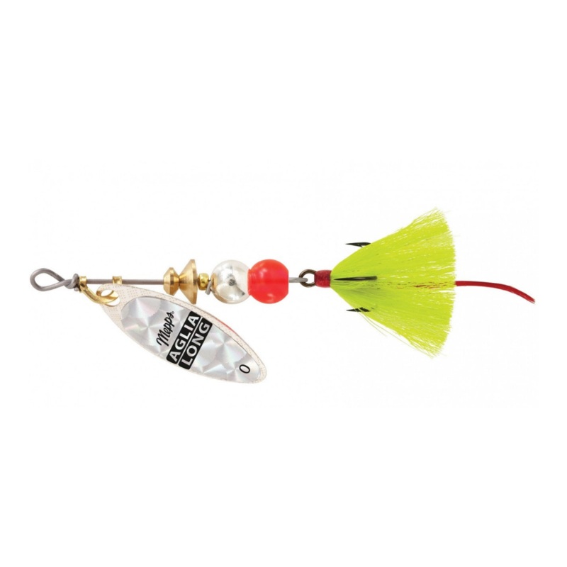 Mepps Aglia Long Spinnerbait|Goldbo Yellow|1/4 oz.