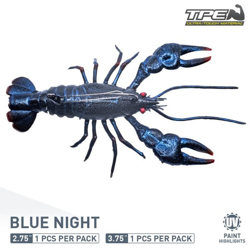 Chasebaits Mud Bug|Blue Night|Native|Grape|Melon|Rusty|3.75″