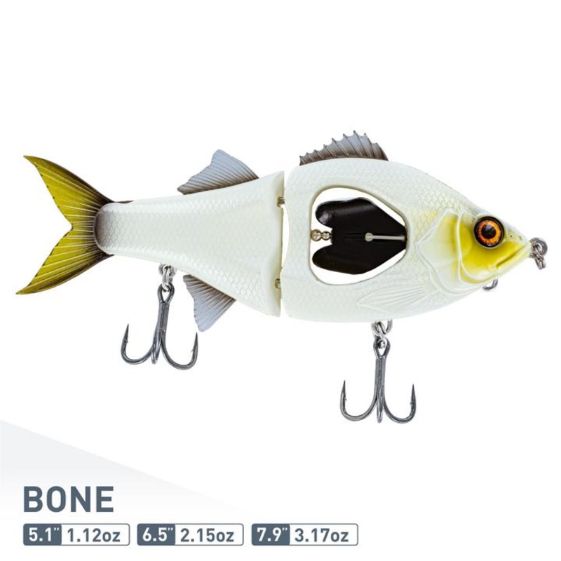 Chasebaits Prop Duster 6.5|Bone|Shad|Bluegill