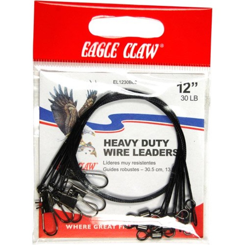 Eagle Claw 12 Steel||30 12 in.||45 12 in.||45 24 in.|Black
