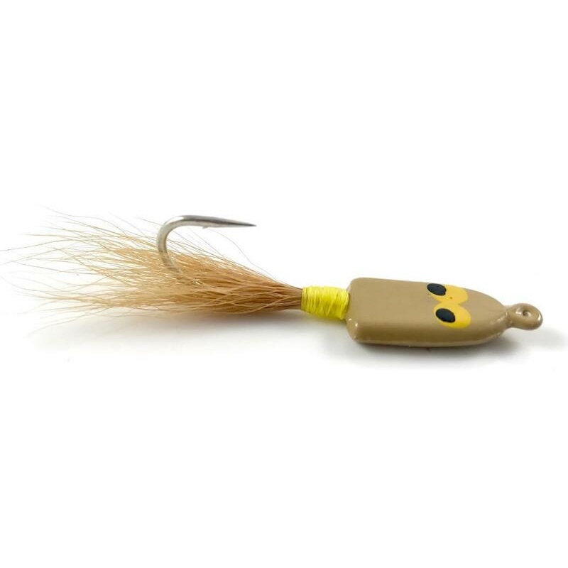 Gaines Phillips Wiggle Jig|1/8 oz.|1/4 oz.|Brown