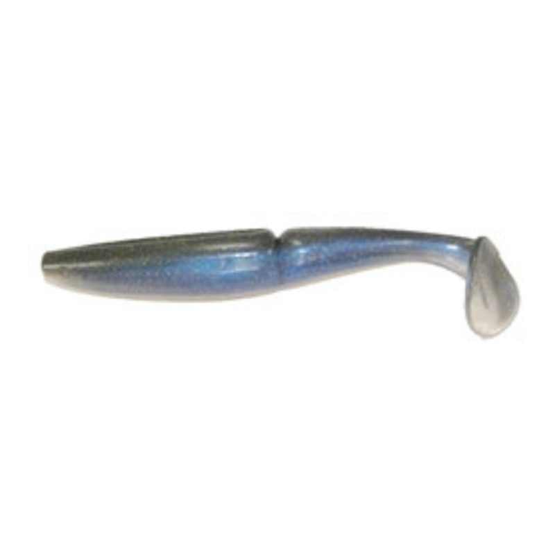 Gambler EZ Swimbait|Florida Five-O|Ghost Shad|Copperfield|Red Ear|6.5 in.|8 in.