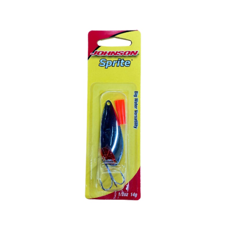 Johnson Sprite Spoon|1/8 oz.|1/4 oz.|1/2 oz.|3/4 oz.|Chrome|Gold|Silver