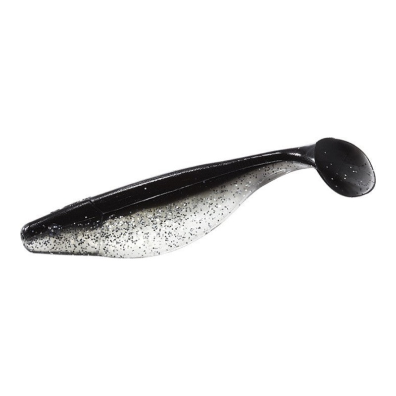 Mister Twister Sassy Shad|Clear/Silver and Flake/Black Back|Chartreuse and Silver Flake|White Pearl with Black Back|Luminescent|Mono Shad (Glow)|White Pearl|Silver Shiner|3 in.|4 in.|2 in.