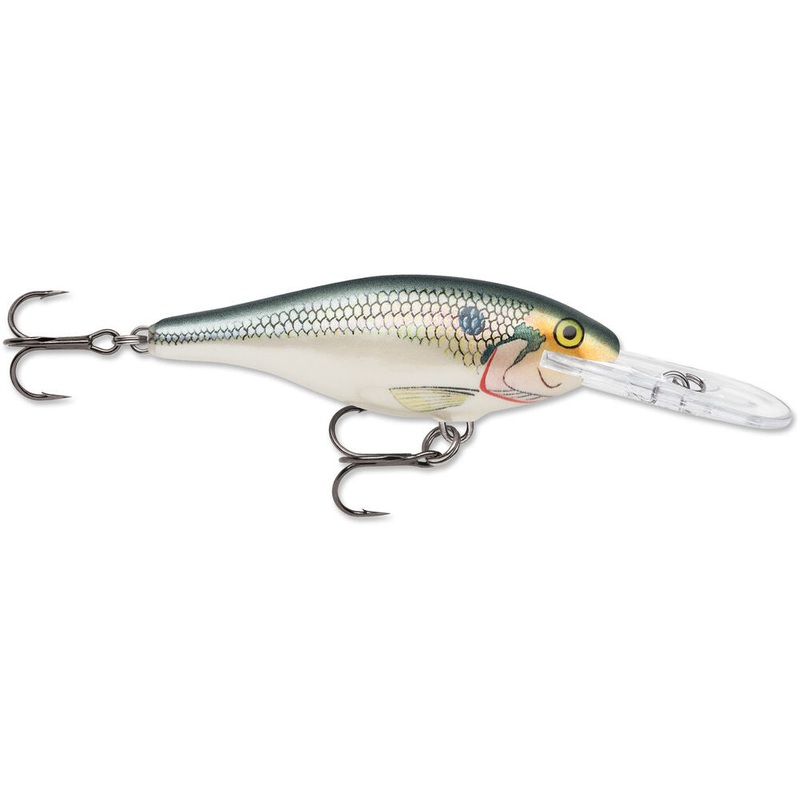 Rapala Deep Runner Shad Rap|Shad|Silver|5 Feet|7 Feet