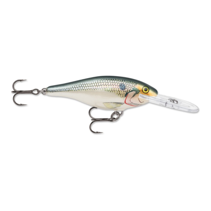 Rapala Deep Runner Shad Rap|Shad|Silver|5 Feet|7 Feet