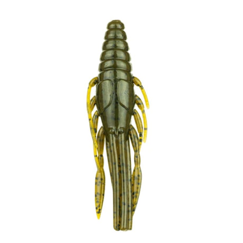 6th Sense Crube 3.0 Crawtube|Gravel Craw|SightFish White|Crawfish Crunch|Black n Blue|Green Pumpkin