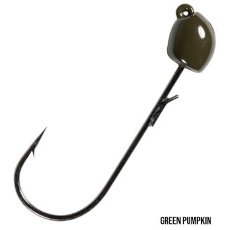 Z Man SMH JigHead|1/8 oz.|1/4 oz|Black|Green Pumpkin