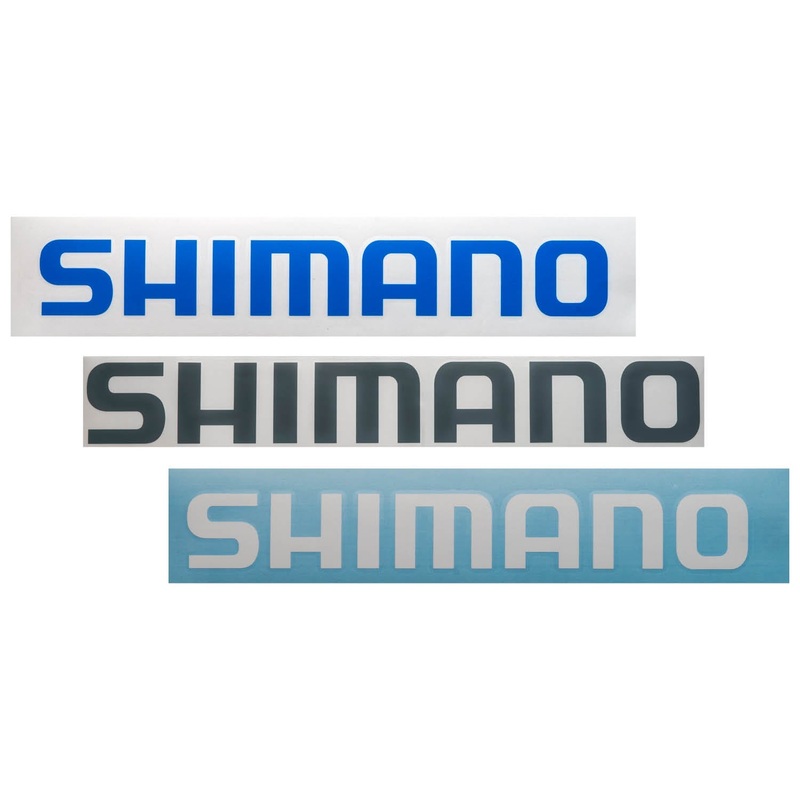 Shimano – Decals|Small|Medium|Large|Cyan|Gray|White