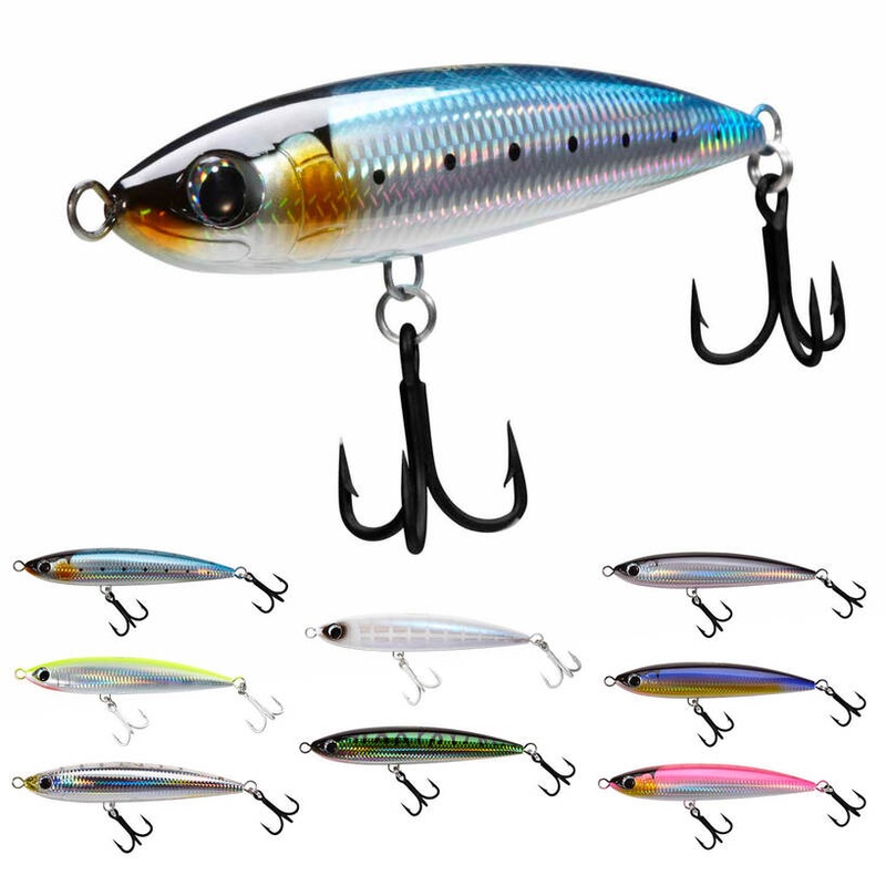 Shimano – TP Orca Lures|6.25in – 2oz|7.50in – 3 1/8oz|Injured Sardine|Squid|Green Mackerel|Black/Silver|Flying Fish|Floating
