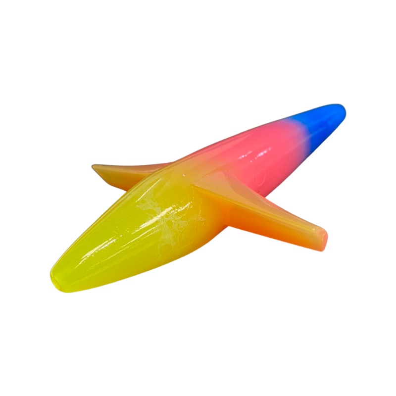 Carlson – 5in Splash Bird|Rainbow|Hot Pink|White|Lime Green|Black