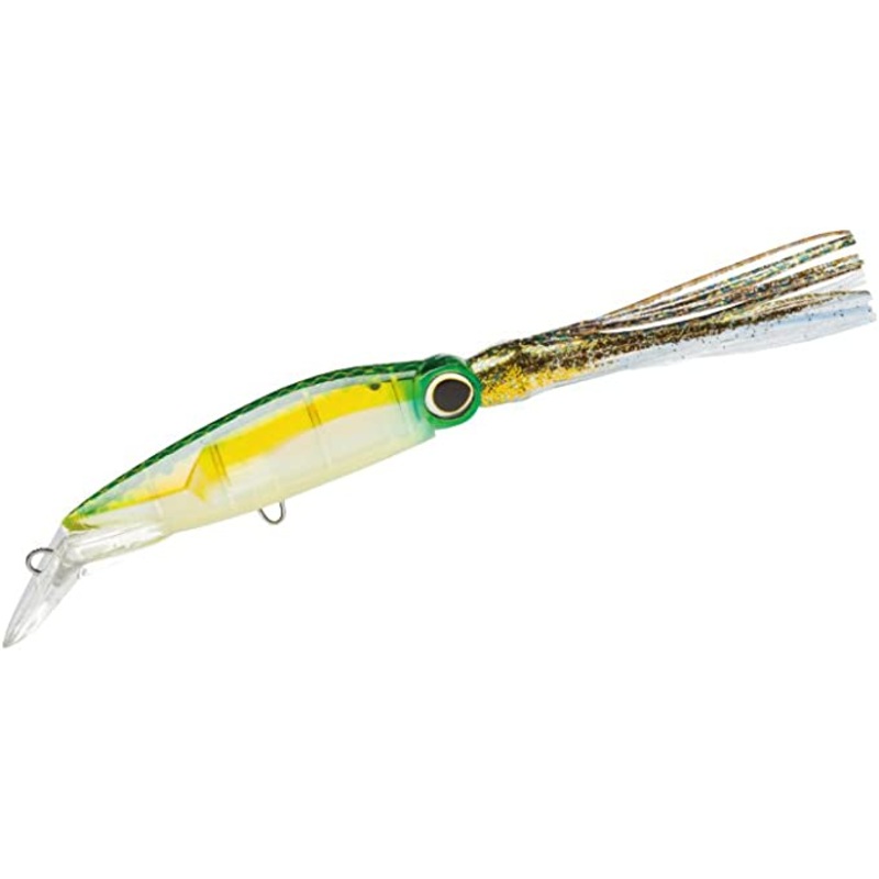 Yo-Zuri – Hydro Squirt Squid|5.5 in|7.5 in|Drag Queen|Green Goblin|Red Devil|Tiger Squid