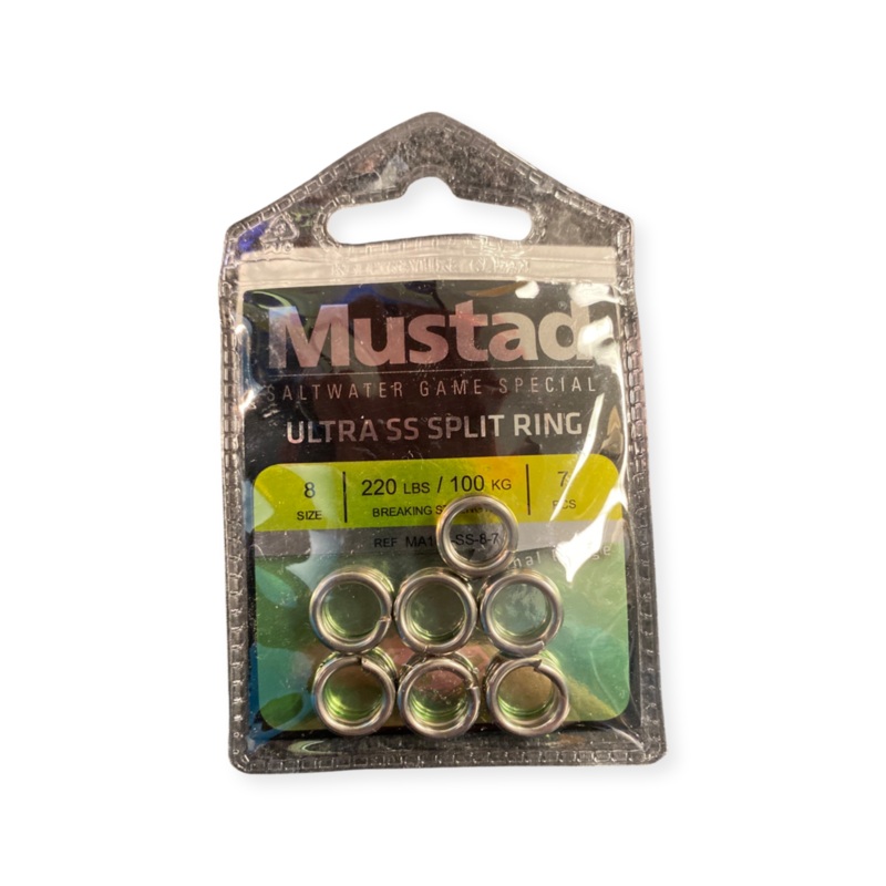 Mustad – Stainless Steel Split Rings